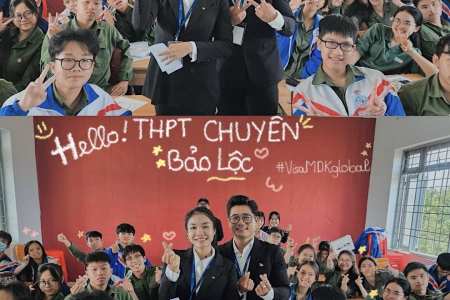 VISA MDK GLOBAL TIẾP TỤC ĐỒNG HÀNH CÙNG CÁC BẠN 2K7! 📍 THPT Chuyên Bảo Lộc – Lâm Đồng